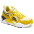 Puma Poke X RsX Lace Up Mens Yellow Sneakers Casual Shoes 38954101