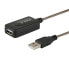 Фото #2 товара Кабель USB Savio CL-76 - 5 м - USB A - USB A - USB 2.0 - Черный
