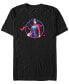 Фото #1 товара Men's Marvel Likeness Ms. Marvel Hero Shot Short Sleeve T-shirt