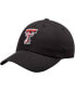 Фото #2 товара Men's Black Texas Tech Red Raiders Primary Logo Staple Adjustable Hat
