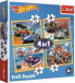 Trefl Puzzle 4w1 Pojazdy Hot Wheels TREFL