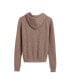 Фото #3 товара Bellemere Women's Everyday Merino-Cashmere Pullover Sweater