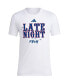 Фото #2 товара Men's White Kansas Jayhawks Late Night in the Phog T-shirt