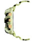 Фото #2 товара Наручные часы STEVE MADDEN женские с цифровым зеленым камуфляжным узором, силиконовый ремешок, 51 мм