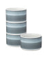 Фото #3 товара Набор мини-мисок Noritake ColorStax Ombre Stax, 3.75 дюйма, 4 шт.