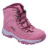 Детские ботинки для походов Elbrus Arnedie Mid WP Junior, водонепроницаемые Rose / Dark Rose / Coral, 34 - фото #1