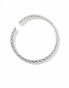 Фото #2 товара Faded Future braided cuff in silver