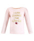 ფოტო #15 პროდუქტის Baby Girls Long Sleeve T-Shirts World