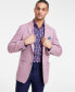 Фото #1 товара Men's Slim-Fit Lilac Weave Wool-Blend Sport Coat