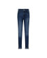 ფოტო #1 პროდუქტის Big Girls Cuffed Mid-Rise Skinny Jeans