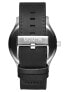 MVMT Herren Armbanduhr Classic 45 mm Datumsfenster Armband Leder D-MM01-BSL