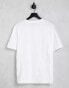 Boss Tchup t-shirt in white Белый, L - Chest 50 - фото #2