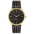 Фото #1 товара Nine West Uhr NW/2566GPBK Damen Goldfarben