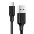 Фото #1 товара Kabel przewód USB - micro USB 2A 2m czarny