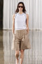 Zw collection bermuda shorts with darts