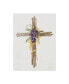 Фото #1 товара Kathleen Parr Mckenna Easter Blessing Cross I Canvas Art - 15" x 20"