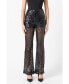 Фото #1 товара Women's Flared Sequins Pants