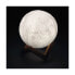 Фото #1 товара Настольная лампа декоративная EDM Луна Белый 3,7 V