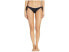 Фото #1 товара Vitamin A Womens 189542 Gidget Tie Side Black Bikini Bottom Swimwear Size M