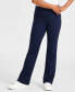 Фото #2 товара Petite High-Rise Pull-On Bootcut Ponte Pants, Created for Macy's