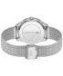 ფოტო #2 პროდუქტის Men's Everett Quartz Silver-tone Stainless Steel Bracelet Watch 40mm
