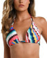 ფოტო #1 პროდუქტის Women's Slice Printed Halter Bikini Top