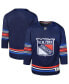 ფოტო #1 პროდუქტის Big Boys Navy New York Rangers Alternate Premier Jersey