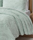 Arya Medallion Embroidered Faux Fur 2-Pc. Comforter Set, Twin/Twin XL