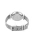 ფოტო #3 პროდუქტის Women's Silver-Tone Mesh Metal Bracelet Watch 36mm