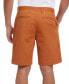 ფოტო #2 პროდუქტის Men's 9" Cotton Twill Stretch Shorts