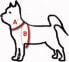 Шлейка для собаки Dingo DINGO SZELKI FRED SILVER TWILIGHT 2/70 BORDOWY - фото #2