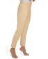 ფოტო #3 პროდუქტის Women's Mid-Rise Slim-Fit Ankle Pants