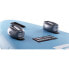 Фото #4 товара Доска для плавания SUP надувная с аксессуарами GYMREX Balance Line GR-SPB300 135 кг синяя