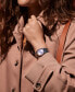 ფოტო #4 პროდუქტის Eco-Drive Women's Sport Luxury Diamond Accent Two Tone Stainless Steel Bracelet Watch 33mm