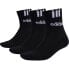 ADIDAS C 3S Lin 3P socks 3 pairs Черный, EU 37-39 - фото #1