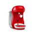 Фото #3 товара Bosch TAS1006, Capsule coffee machine, 0.7 L, Coffee capsule, 1400 W, Red, White
