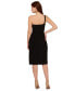 Women's Bow-Front One-Shoulder Dress