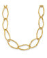 Фото #1 товара Diamond2Deal 18k Yellow Gold 12mm Fancy Link Necklace