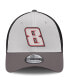 Men's Gray, Black Kyle Busch 39THIRTY NEO Flex Fit Hat Серо-черный, S/M - фото #4