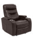 Фото #1 товара Jabarr Beyond Leather Recliner, Created for Macy's