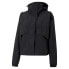 Фото #1 товара Puma Inland Short Woven Full Zip Jacket Womens Black Casual Athletic Outerwear 5