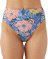 Фото #1 товара Juniors' Jadia Floral Long Beach Bikini Bottoms