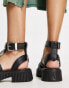 Фото #4 товара ASRA Paxton chunky sandals in black leather