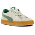 Фото #2 товара Puma Ami X Suede Crepe Lace Up Mens White Sneakers Casual Shoes 38414601