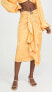 Фото #2 товара Andrea Iyamah Women's Behati Skirt, Yellow, M