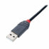 Шнур USB 2.0 Typ A/B 1м Lindy - фото #2