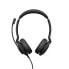 Jabra Evolve2 30 USB-A - UC Stereo - Wired - Office/Call center - 20 - 20000 Hz - 125 g - Headset - Black