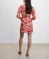 Фото #2 товара Women's Floral Wrap Dress