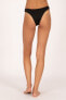 Фото #2 товара Amuse Soceity Cynthia Womens 188523 HIGH Hip Black Bikini Bottom Swimwear Size S
