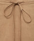 ფოტო #2 პროდუქტის Women's Linen Straight Shorts